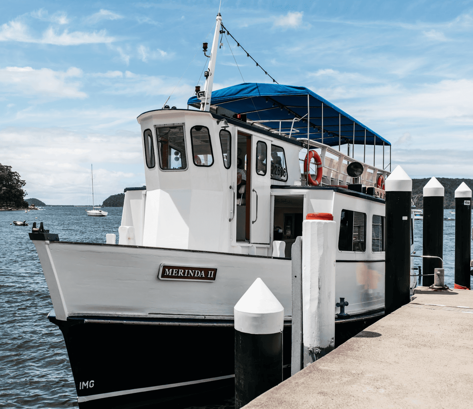 Arrive by Boat or take a day trip to Patonga